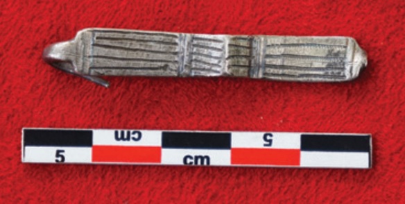 Agrafe en argent, type 1a