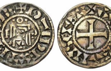 Denier d’Hugues Capet pour Orléans.