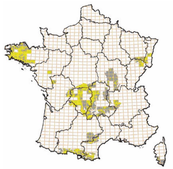 Inventaire du Bureau de Recherches Géologiques et Minières.